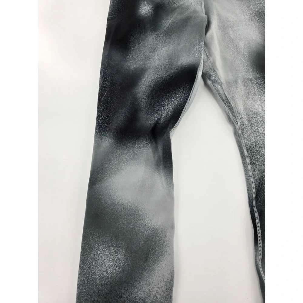 Nike One High-Rise Printed Leggings Womens XS Black Dri-FIT Pants FQ6260-010 New